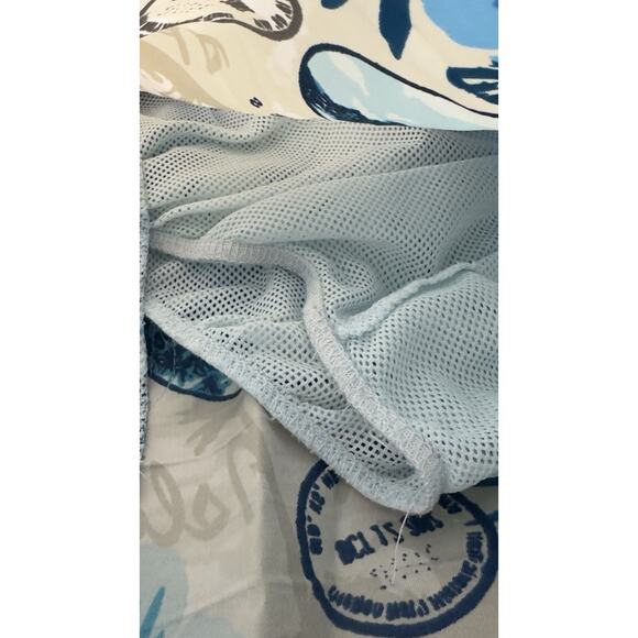 Caribbean Joe L Board Shorts Swim Trunks Lined Vintage Cars Miami Bahamas Floral - Picture 7 of 13